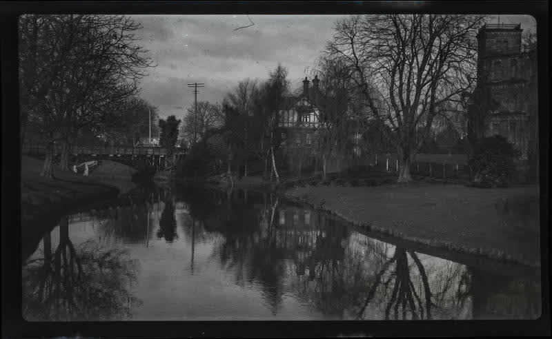 Film Negative: Antigua Street Bridge, 1915