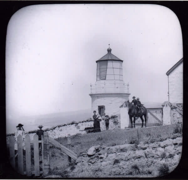 Godley Head lighthouse, 1882