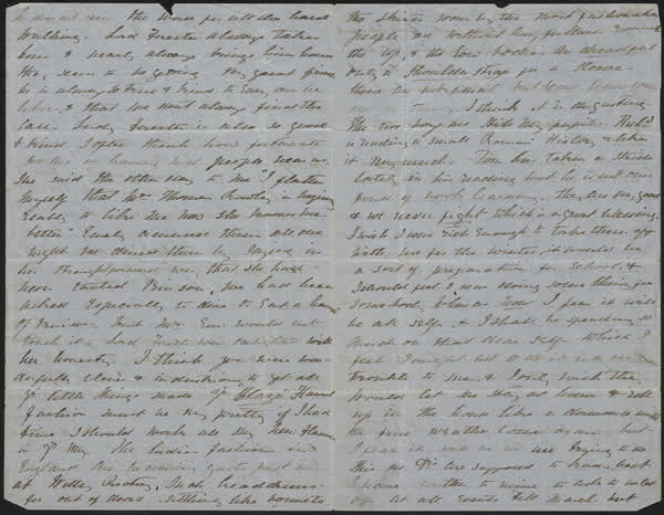 Letter to Mary, 22nd September 1866, 1866