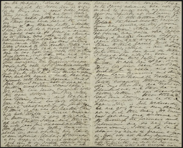 Letter to Mary, 1860