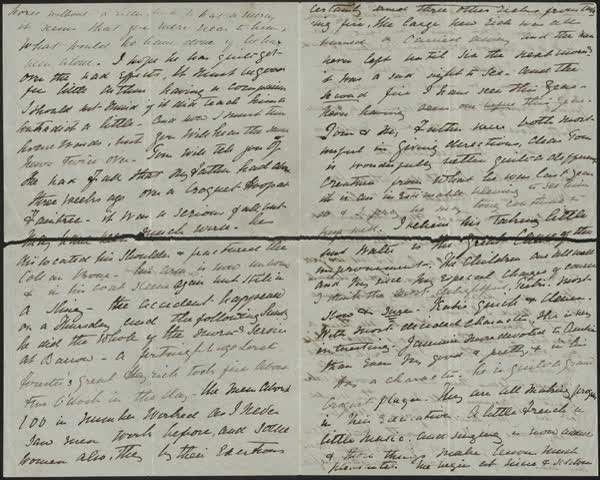 Letter to Mary, 9th August 1869, 1869