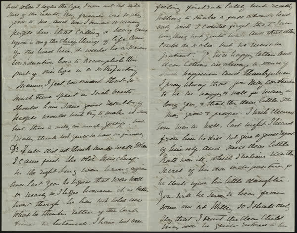 Letter to Mary, 29th February 1868, 1868