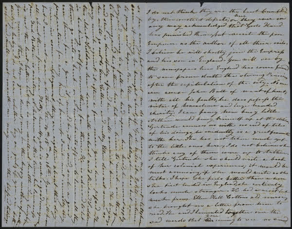 Letter to Mary, 14th March 1877, 1877