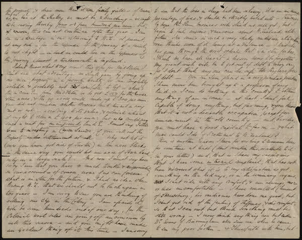 Letter to Mary, 24th March 1866, 1866