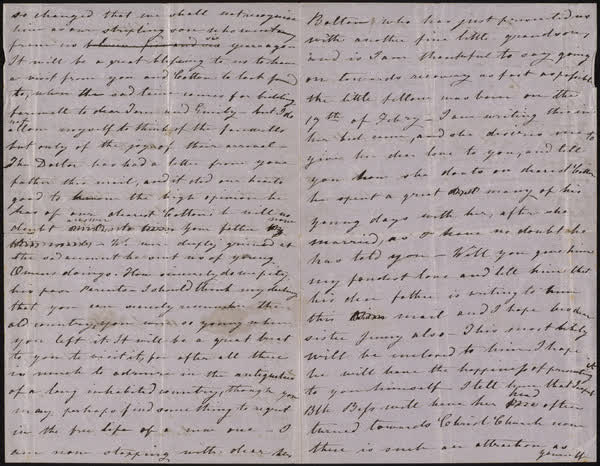 Letter to Mary, 22nd Feb 1864, 1864