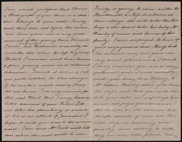 Letter to Mary, 13th September 1864, 1864