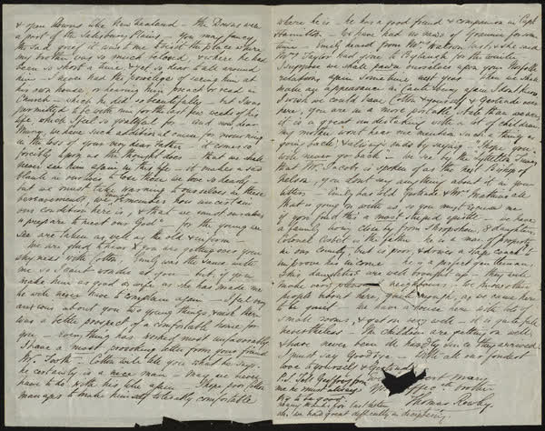 Letter to Mary, 24th November 1864, 1864