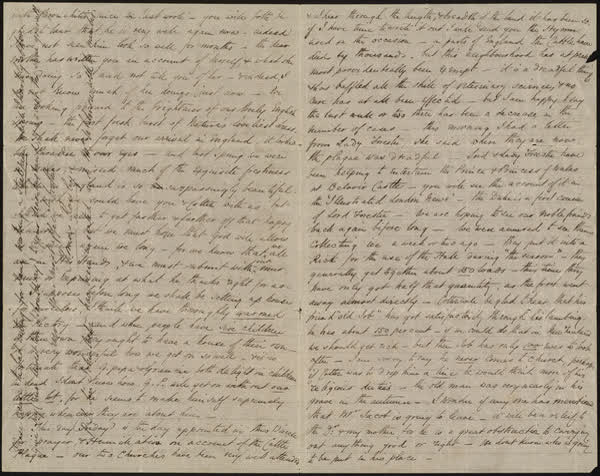 Letter to Mary, 8th March 1866, 1866