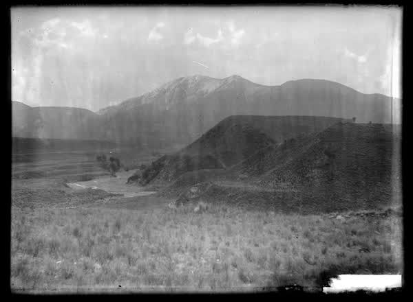 Hills and riverbed, 1900