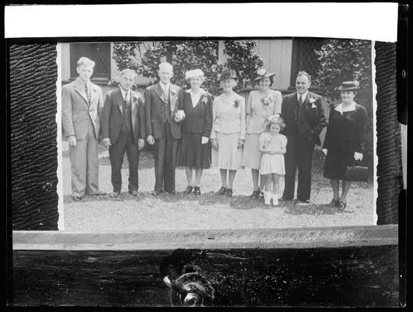 John and Ruth Sutton wedding, 1947