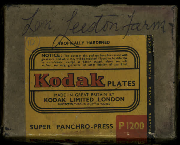 Box cover with inscription, 1900