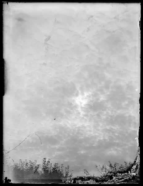 Sun through the clouds, 1900