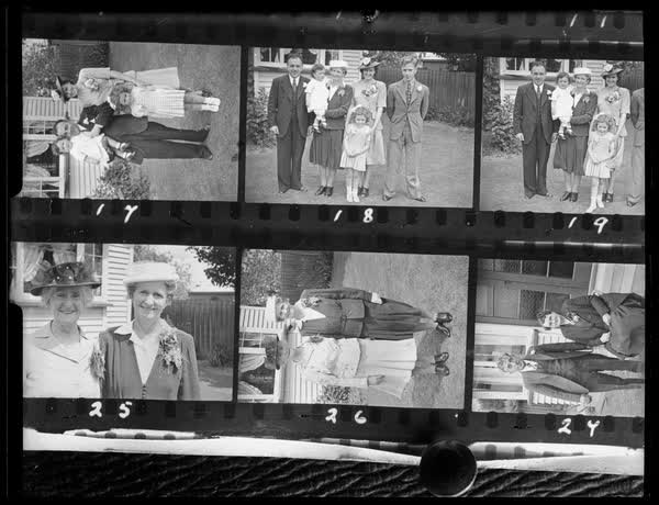 John and Ruth Sutton wedding, 1947