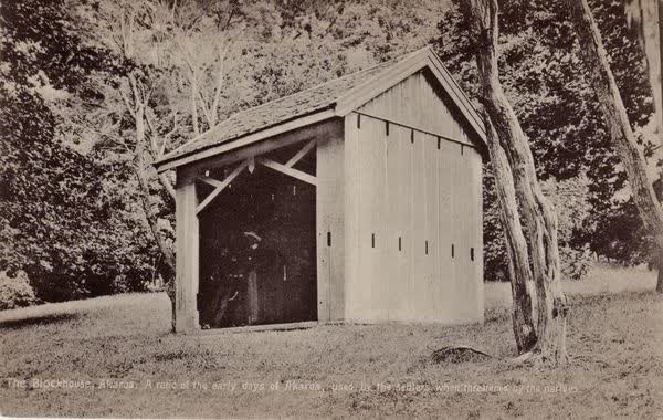 Akaroa Domain blockhouse, 1910