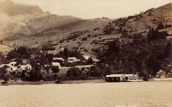 Akaroa Boatshed, 1911