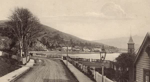 Akaroa Harbour, 1906