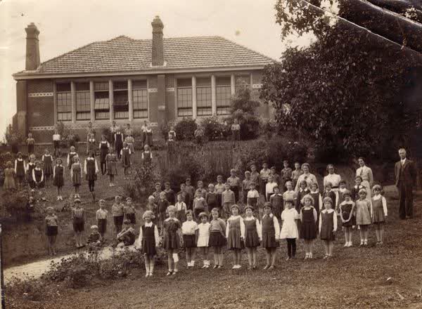 Akaroa District High School portrait, 1940