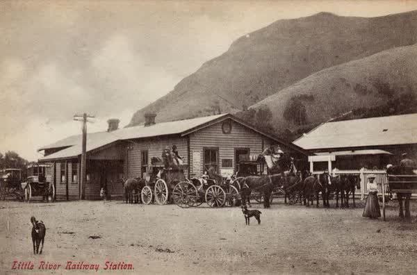 Little River Railway Station, 1910