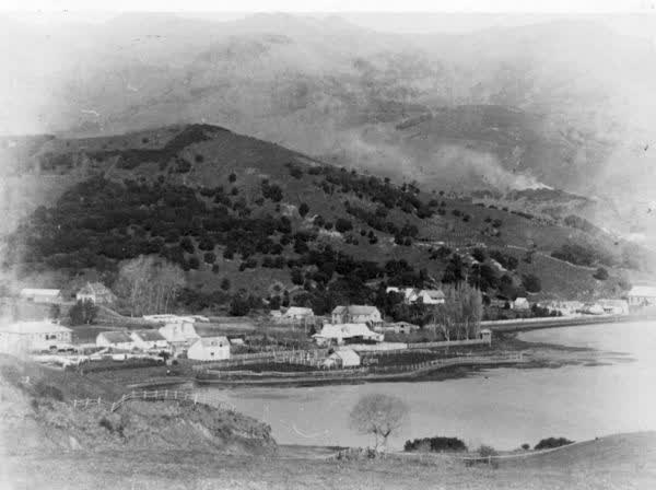 Akaroa pound, 1885