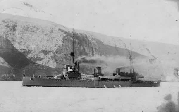 HMS New Zealand, 1913