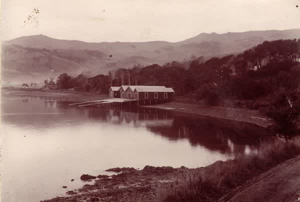 Akaroa Boatshed, 1904
