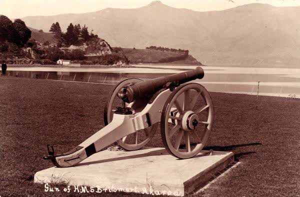 Britomart Reserve CannonJan Shuttleworth collection, 1910