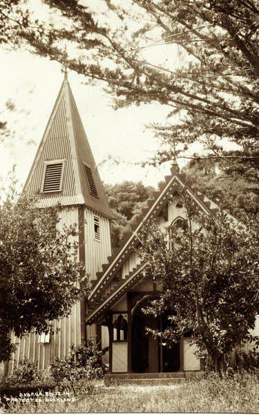 St Patrick’s Catholic Church in AkaroaJan Shuttleworth collection, 1914