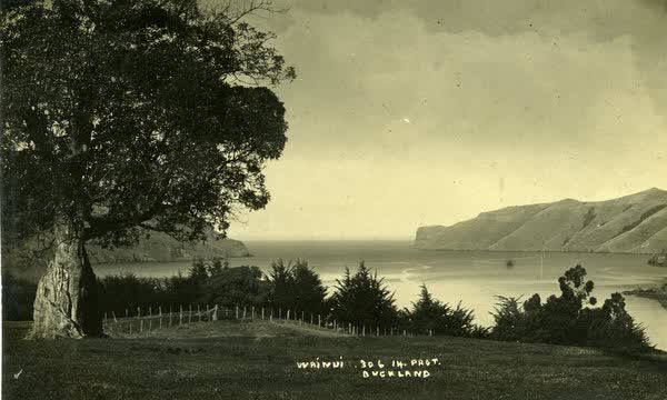 Akaroa heads from WainuiJan Shuttleworth collection, 1914