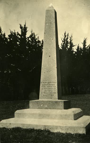Britomart Monument at Green’s PointJan Shuttleworth collection, 1914