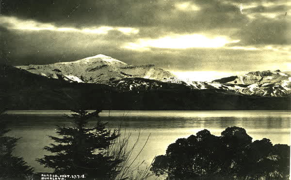 Snow on French PeakJan Shuttleworth collection, 1918