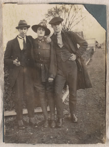 Fred Wotton, Betsy Nisbet, Bob Miller, 1910