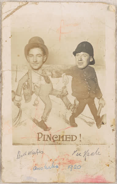 Bill Waites and Vic Neale, 1910