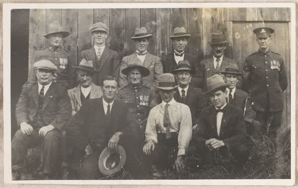 Belfast WWI Returned Soldiers, 1910