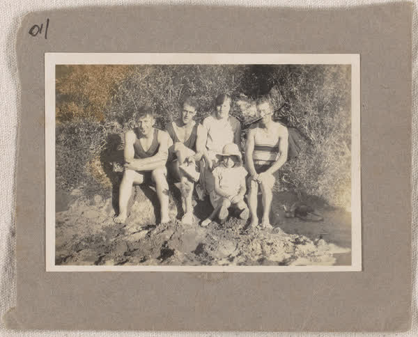 Group at The Groynes, 1920