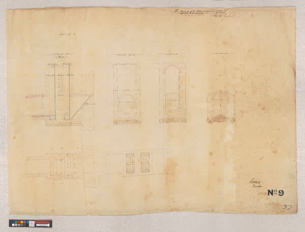 Manhole by tank, No. 1, 1880
