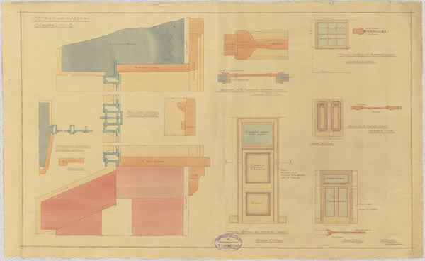 Details of Harley, Drawing No. 5, 1934