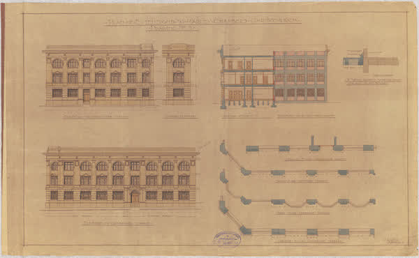 Extensions to Harley Chambers Christchurch, Drawing No. 3, 1934