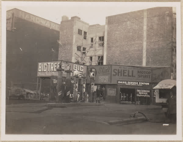 Oasis Service Station, 1928