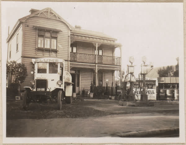 Petrol station, Waltham, 1928