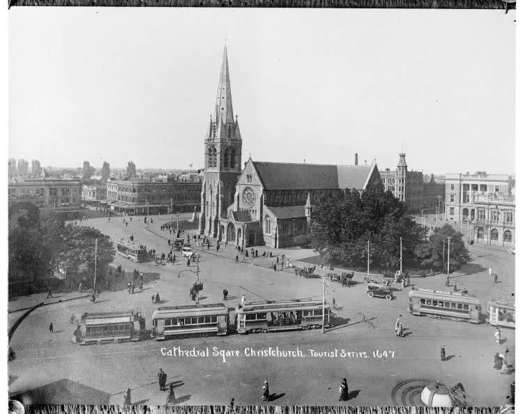 Cathedral Square, 1910