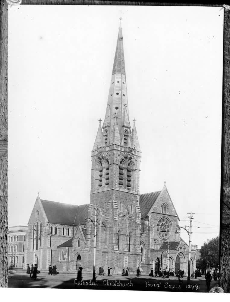 Cathedral, Christchurch, 1910