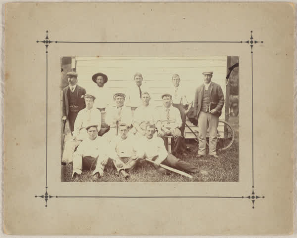 Okain's Bay Cricket Team, 1890