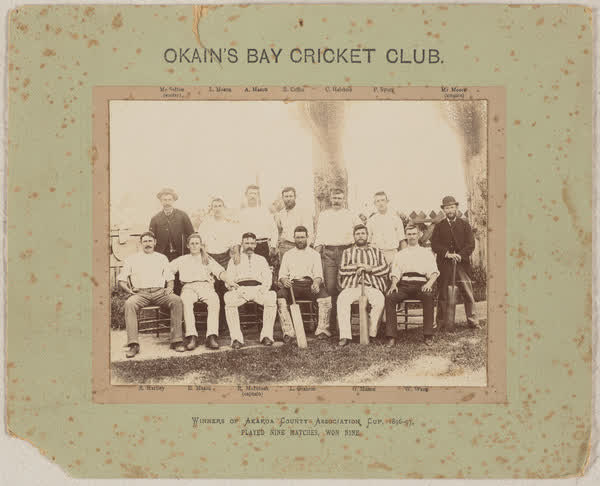 Okain's Bay Cricket Club, 1896