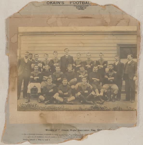 Okain's Bay Football Team, 1903