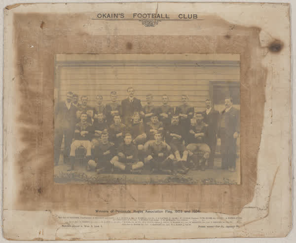 Okain's Bay Football Club, 1903