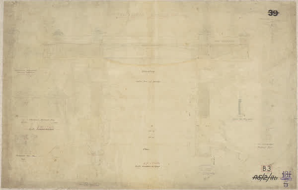 Victoria bridge, 1885