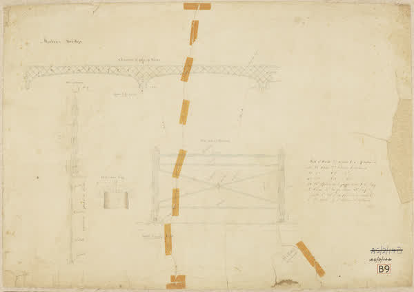 Madras bridge, 1870
