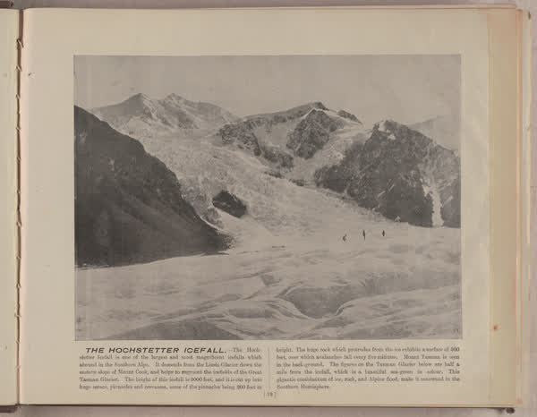 The Hochstetter Icefall, 1896