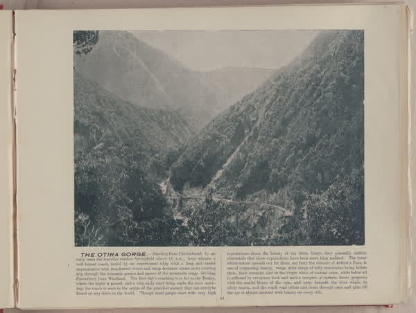 The Otira Gorge, 1896