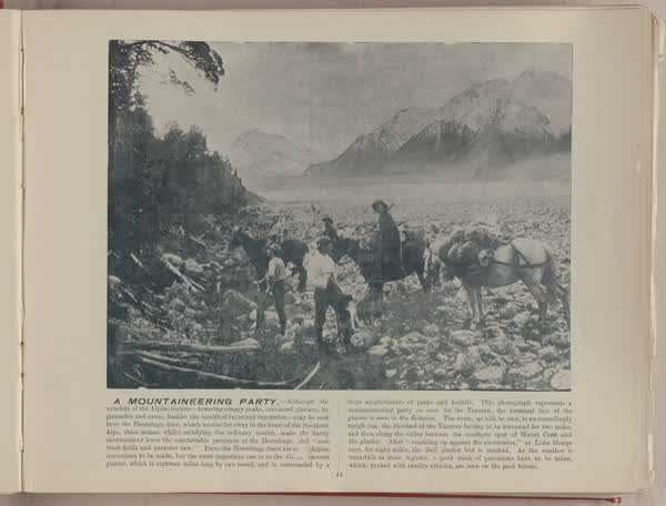 A mountaineering party, 1896
